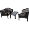 Baštenski sofa set Picaso braon - 035439