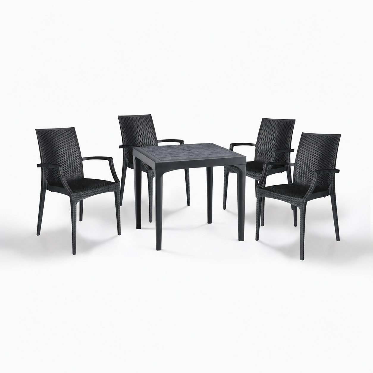 Baštenska garnitura - Sto + 4 Bistrot stolice