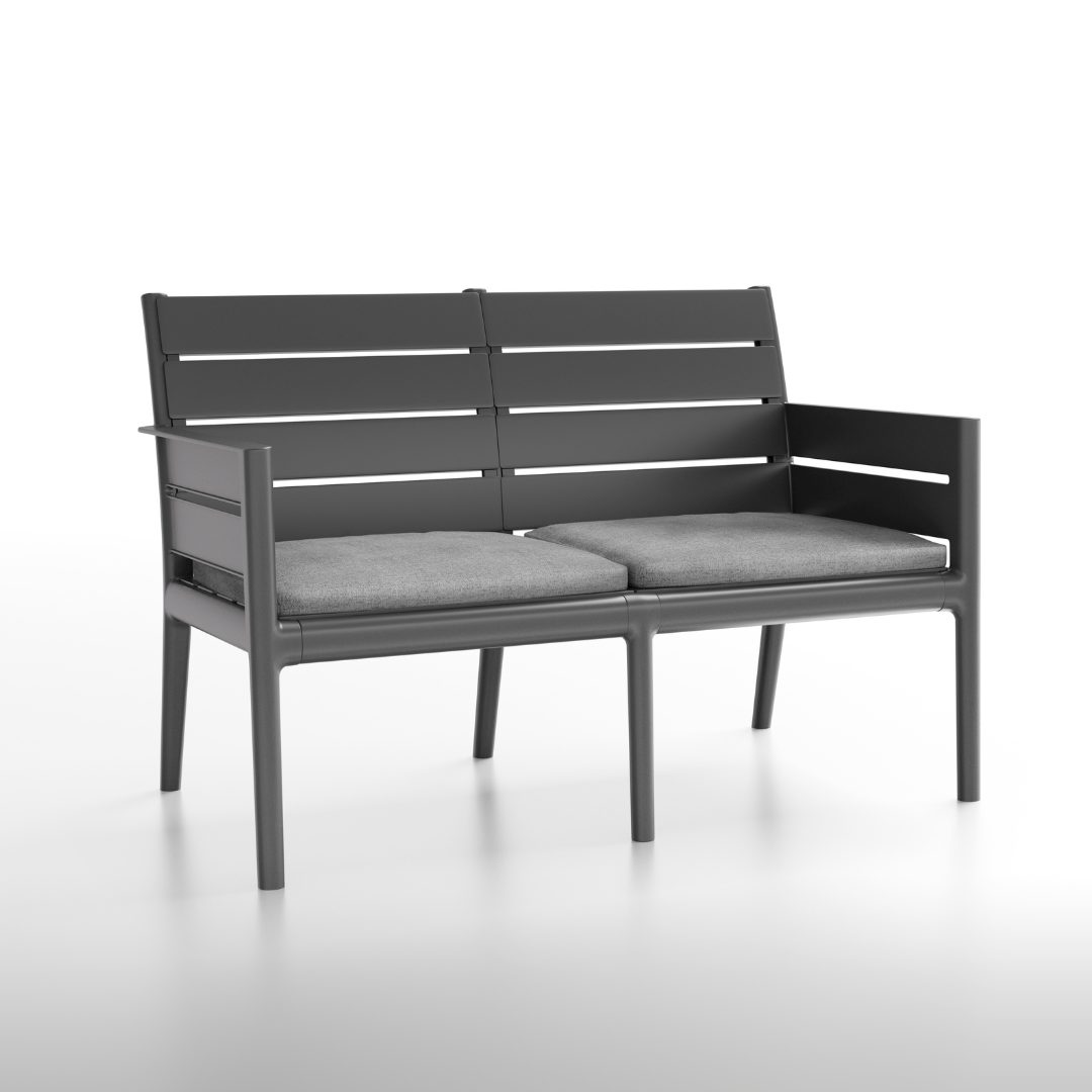Baštenska garnitura Panka Comfort - crna