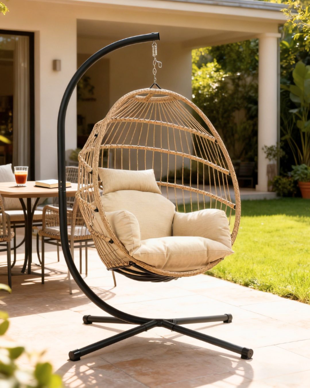 Ljuljaška jaje Coco - bež - Image 4