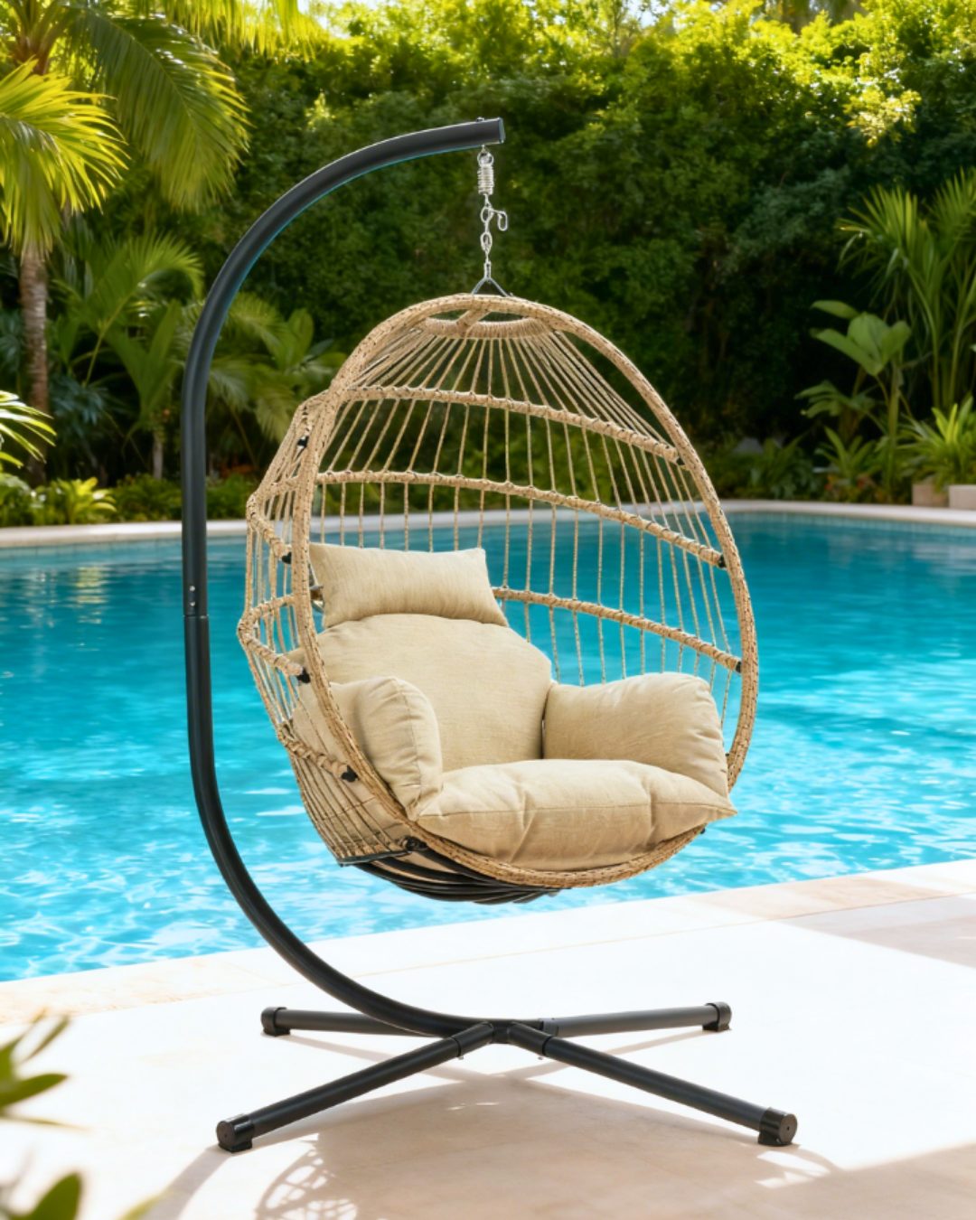 Ljuljaška jaje Coco - bež - Image 6