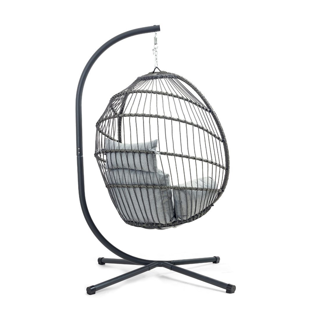 Ljuljaška jaje Coco - siva - Image 3