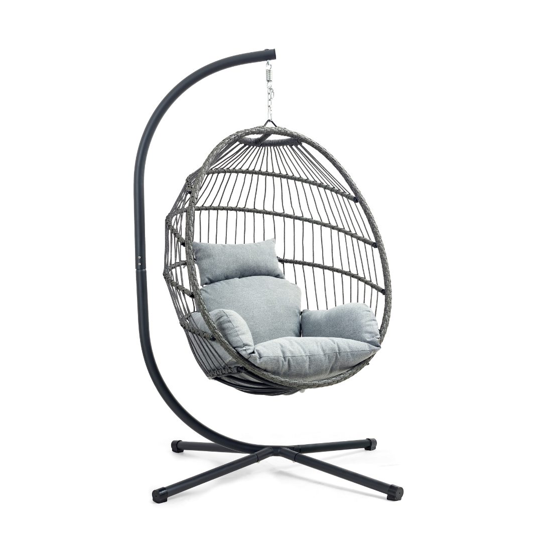 Ljuljaška jaje Coco - siva