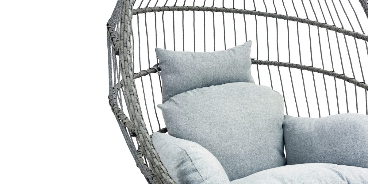 Ljuljaška jaje Coco - siva - Image 9