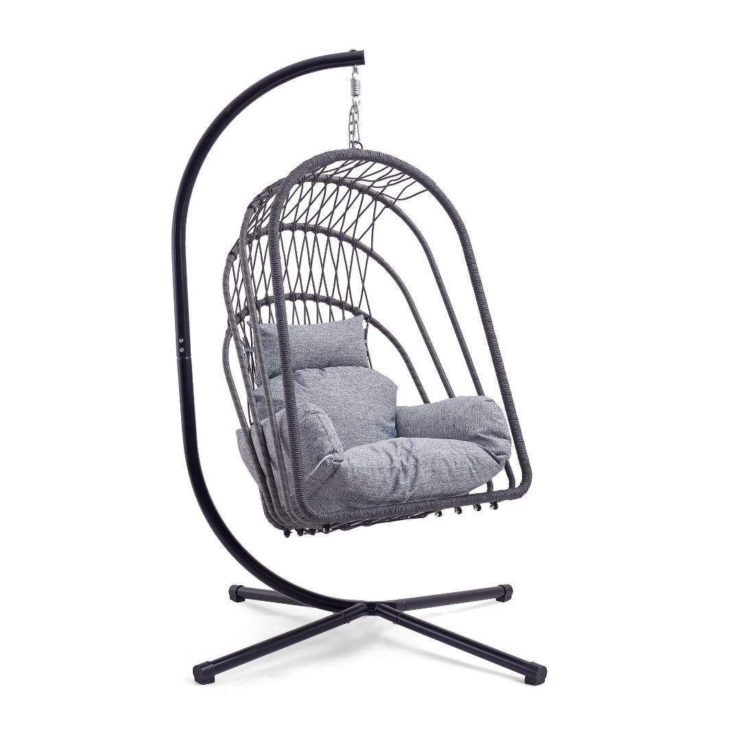 Ljuljaška jaje Kate - siva